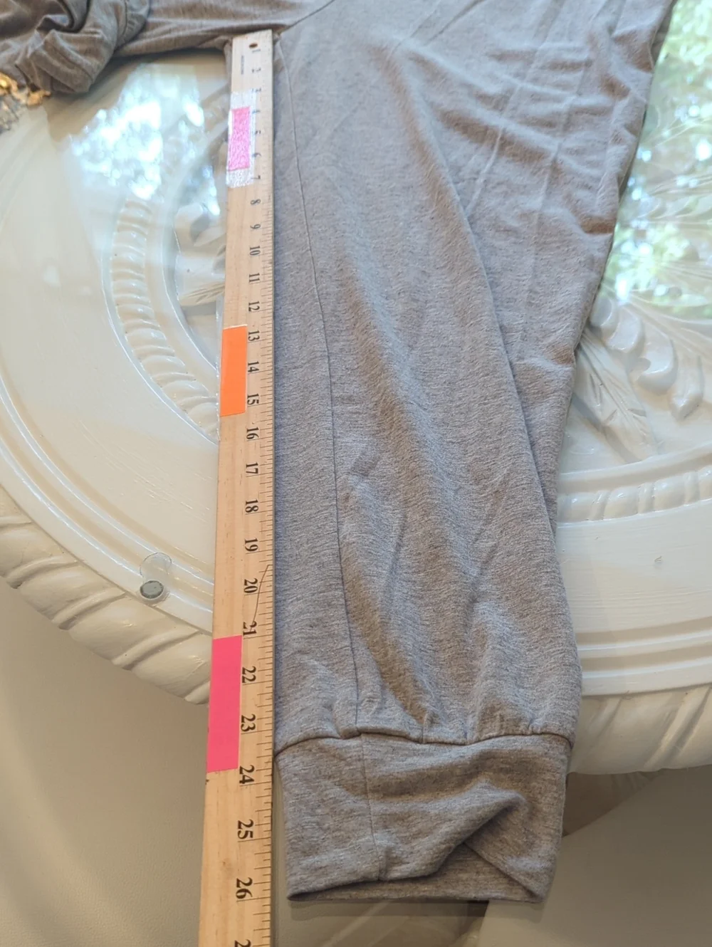 Pretty Garden Drawstring Waist Jumpsuit in Heather Grey With Pockets S